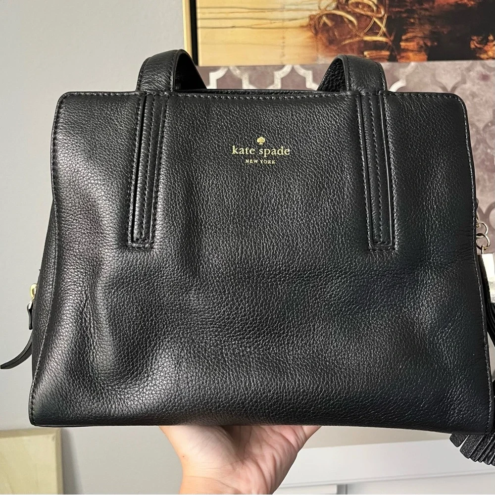 NWT Kate Spade New York GREY STREET BRENNAN SHOULDER BAG Black